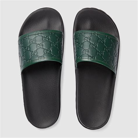 gucci slides men's size 10|discount Gucci slides for men.